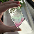 Rainbow Fluorite Diamond