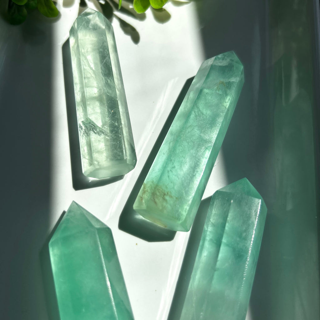 Green(Baja Blast) Fluorite Tower