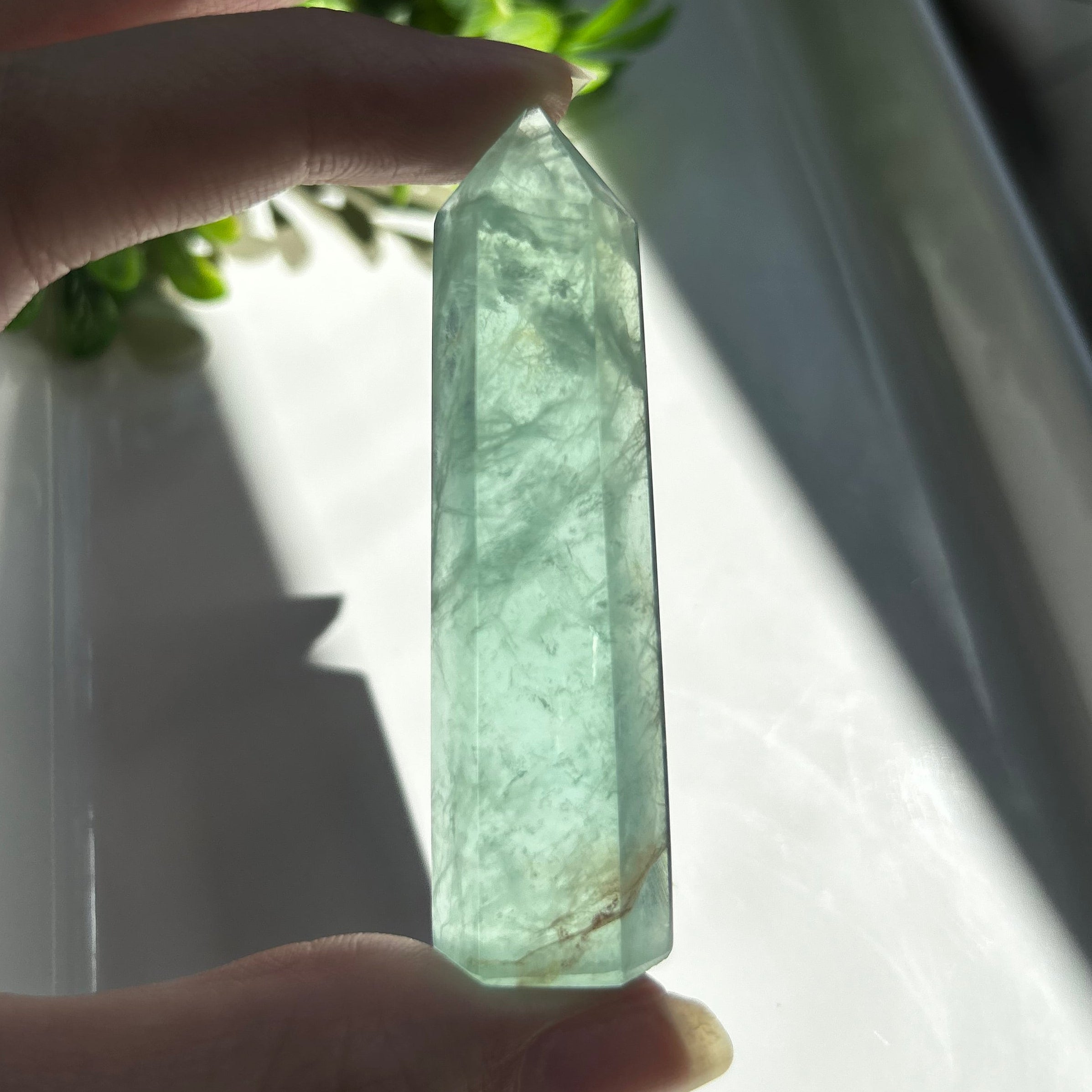 Green(Baja Blast) Fluorite Tower