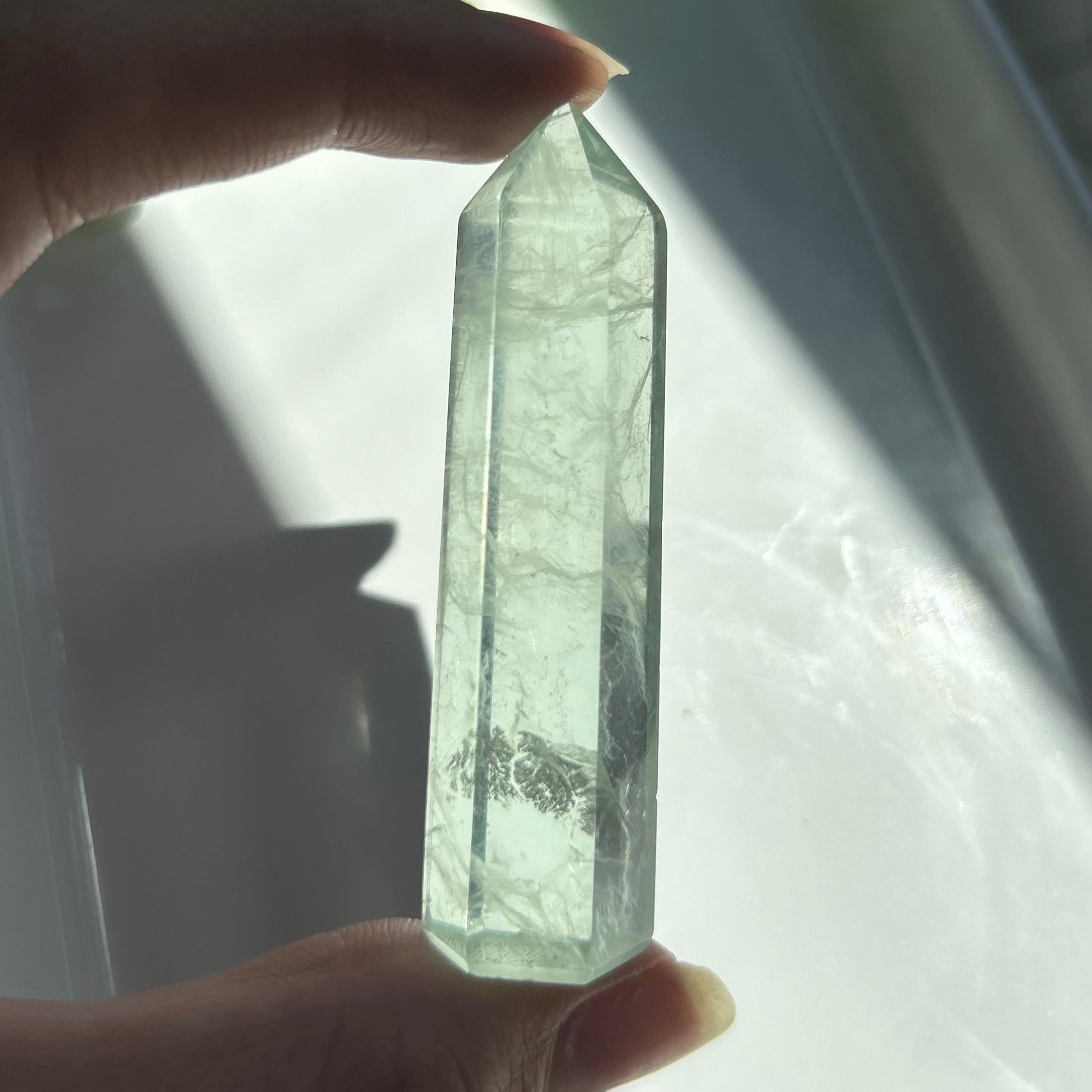 Green(Baja Blast) Fluorite Tower